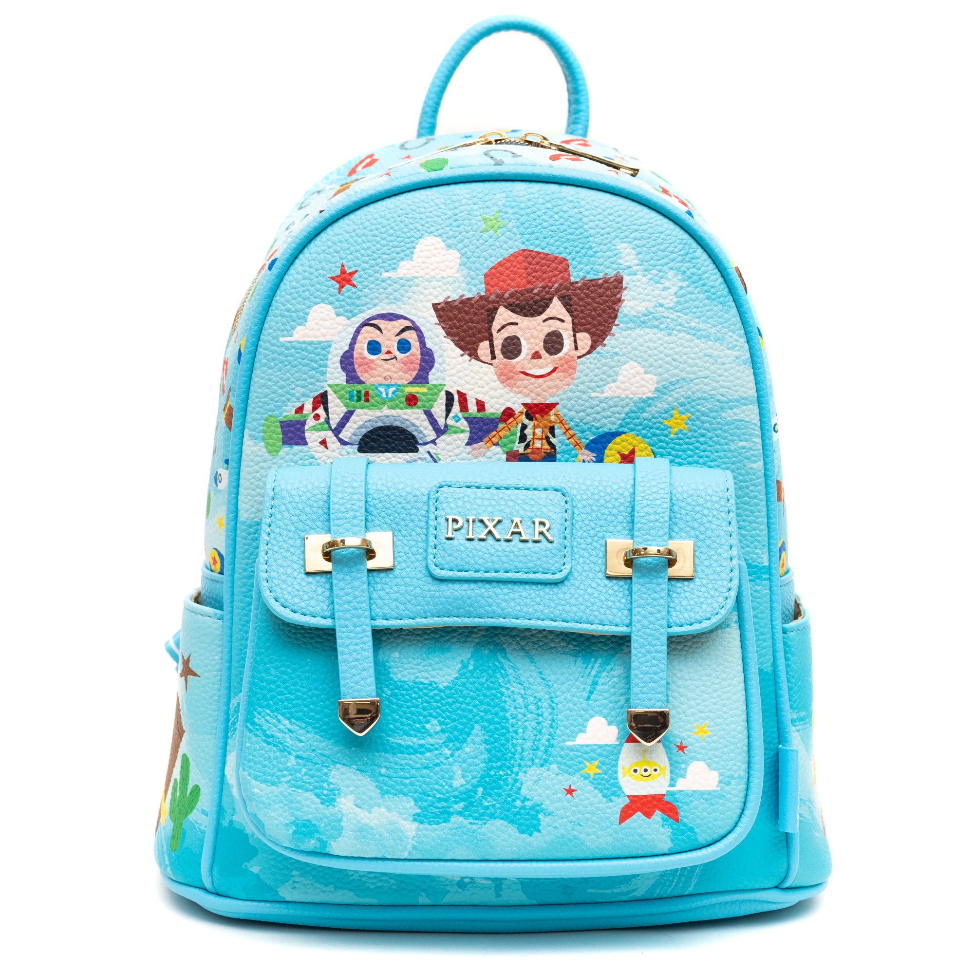 Disney Toy Story 11 Vegan Leather Fashion Mini Backpack - Wondapop