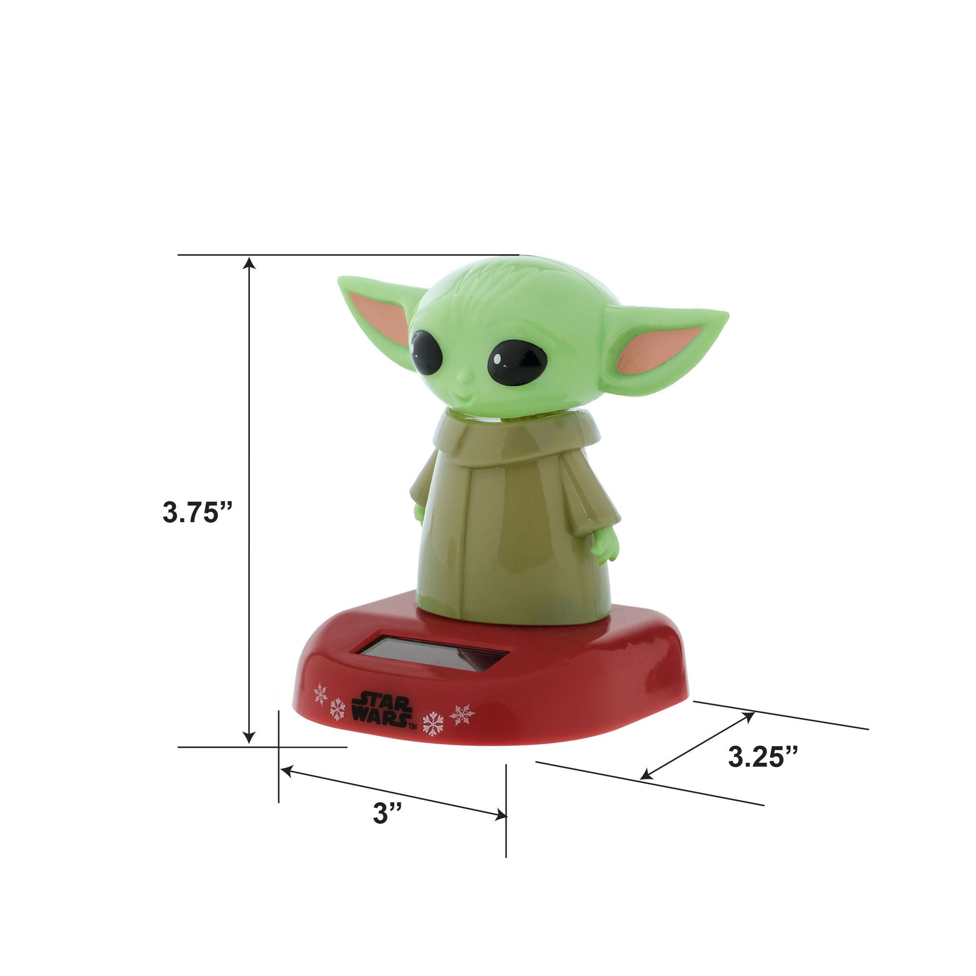 スター・ウォーズ Yoda ボブルヘッド Star Wars Grogu (Baby Yoda) Solar Bobblehead – WondaPop