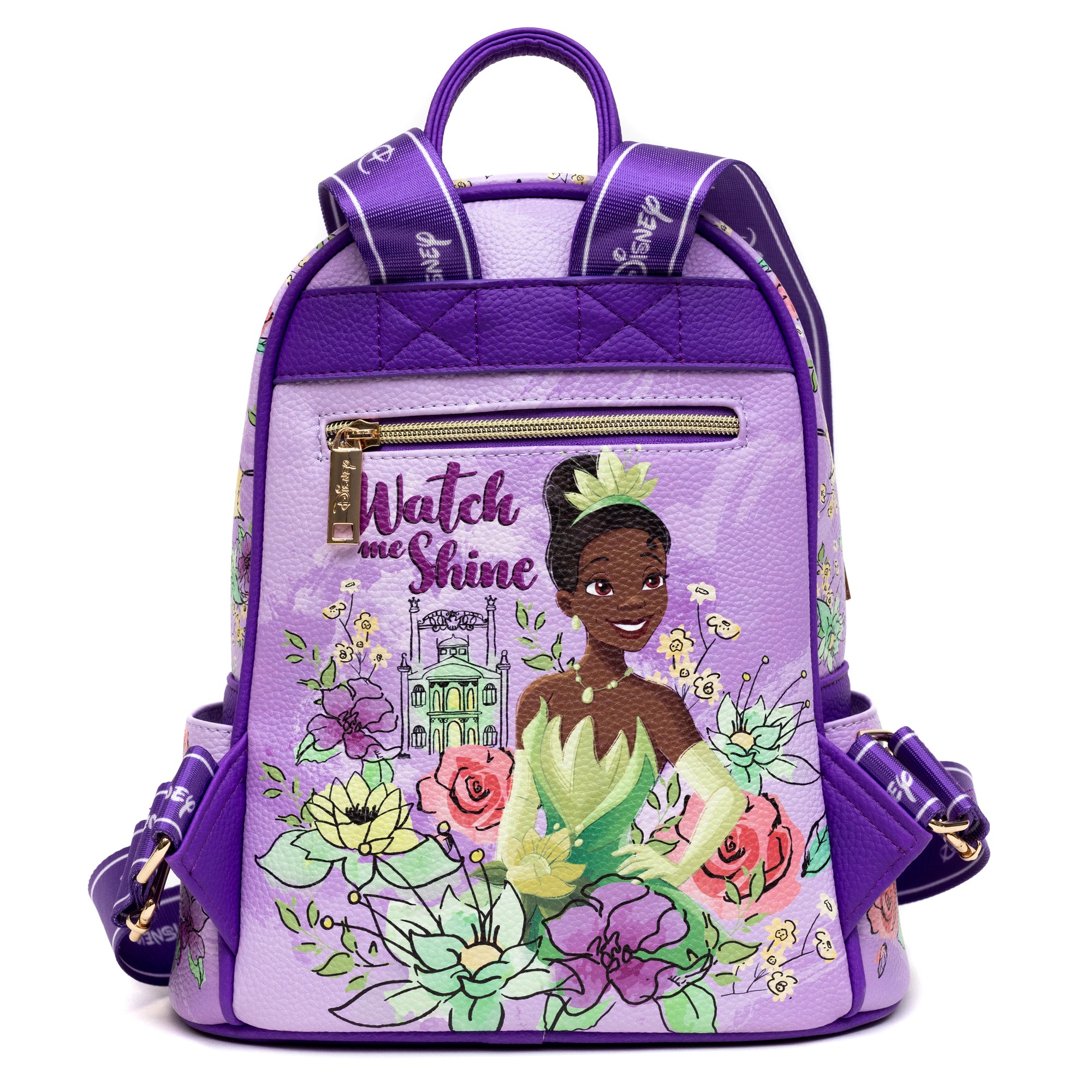 disney princess leather backpack Disney Princess and the Frog Tiana 11" Vegan Leather Mini Backpack