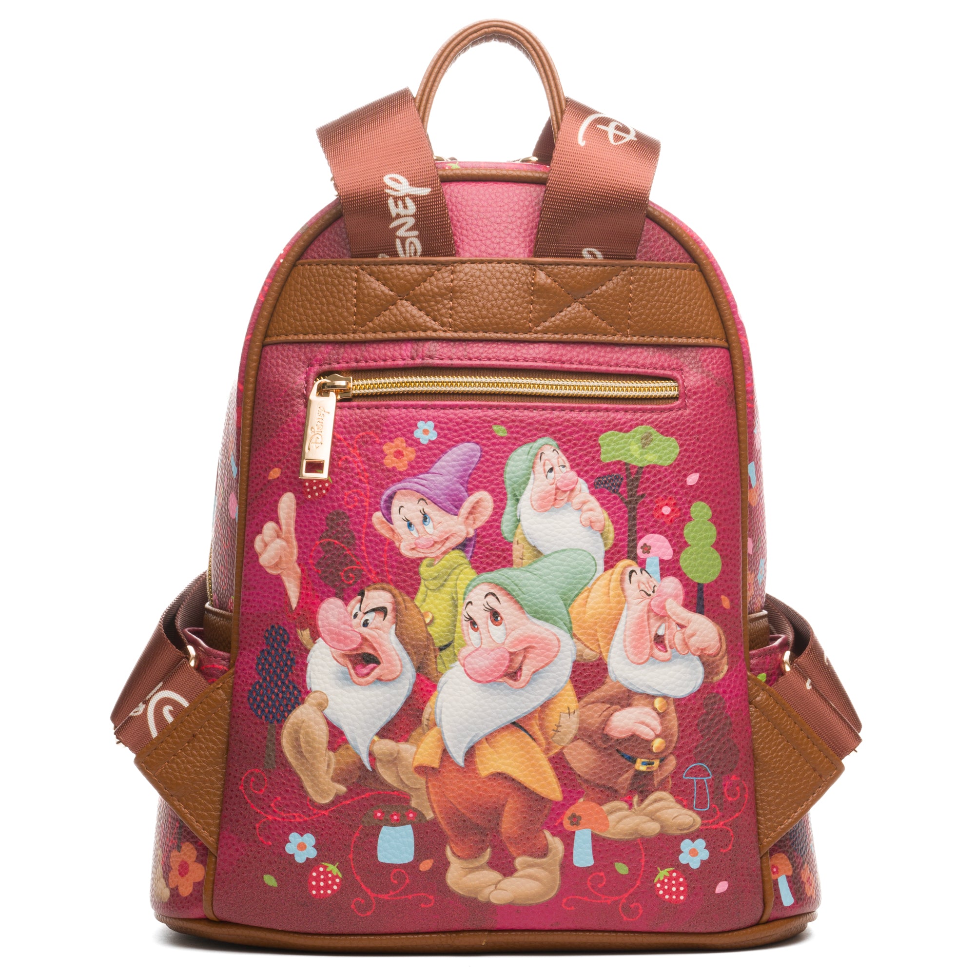 disney girl backpack mini snow white Disney's Snow White -- The Seven Dwarfs WondaPop 11" Vegan Leather Fashion Mini Backpack