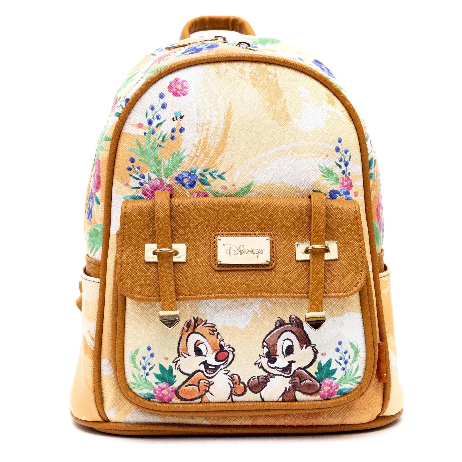 Disney Chip N Dale 11 inch Vegan Leather Mini Backpack WondaPop