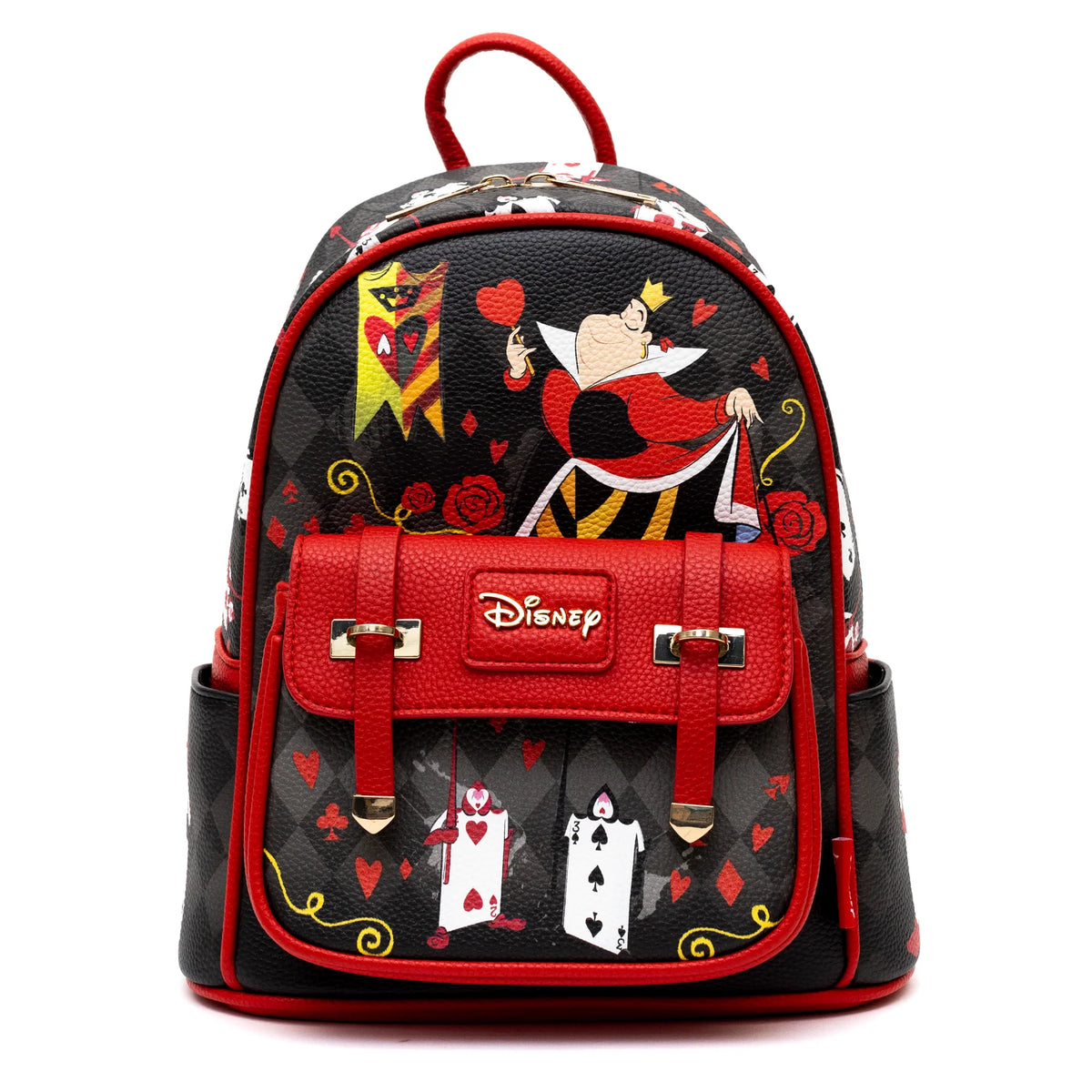 Loungefly Disney Queen of Hearts Faux Leather Mini Backpack – Spacepositive