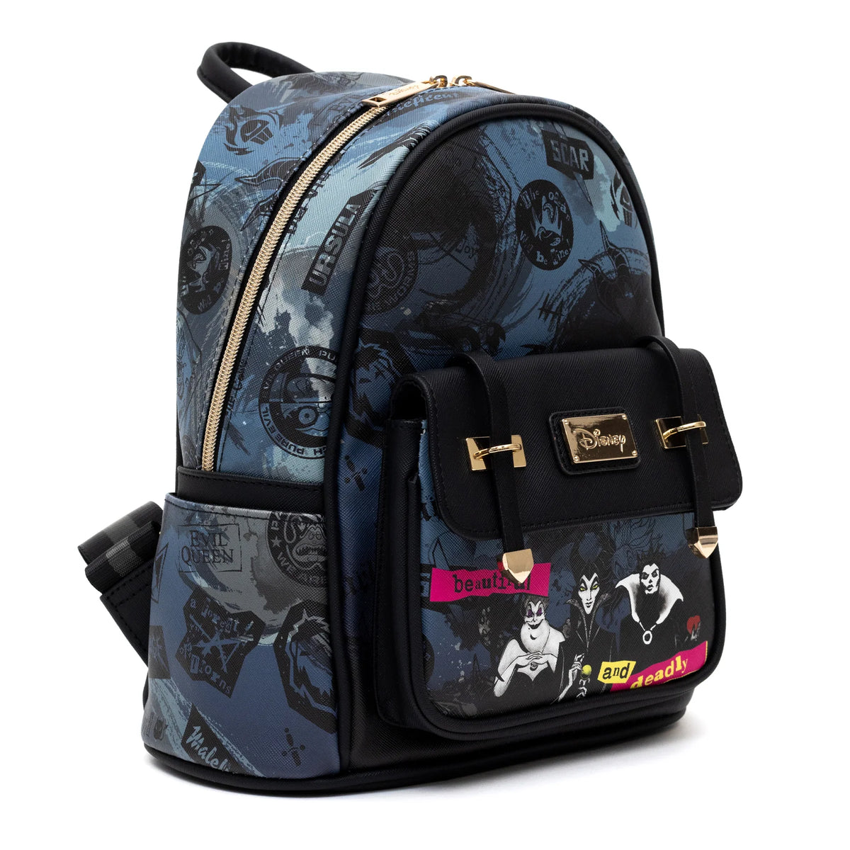 Disney Villains 11-inch Vegan Leather Mini Backpack – WondaPop