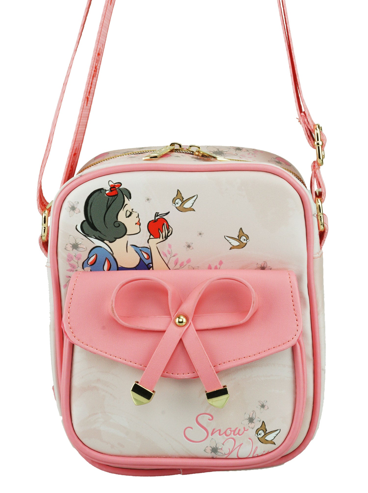 Disney Snow White Vegan Leather Crossbody Shoulder Bags WondaPop