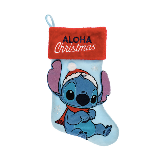Stitch Applique Christmas Stocking