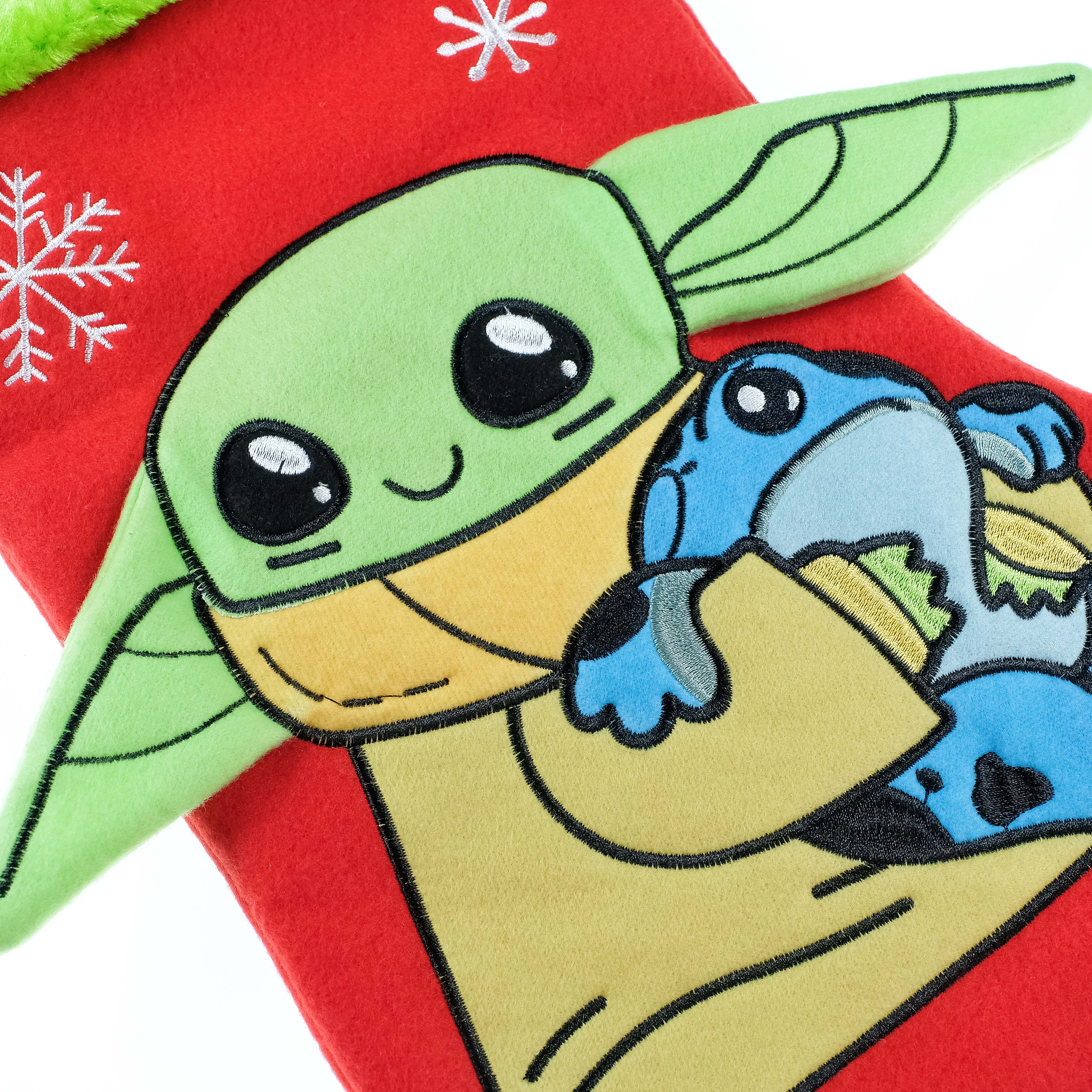 Stitch in Santa Hat Applique Christmas Stocking – WondaPop