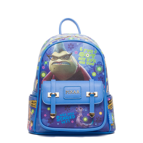 NEW WondaPop Disney Pixar Monsters Inc Nylon Mini Adjustable Straps Backpack Amazon.com | Wondapop Disney Pixar Monsters Inc. Roz Got My  main image 2