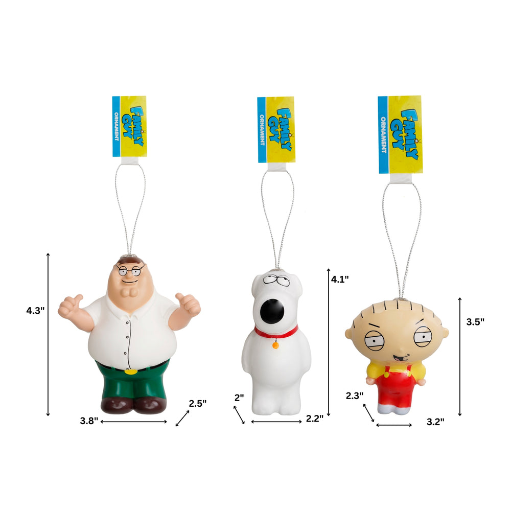 
                  
                    Family Guy Ornaments 3-Pack
                  
                