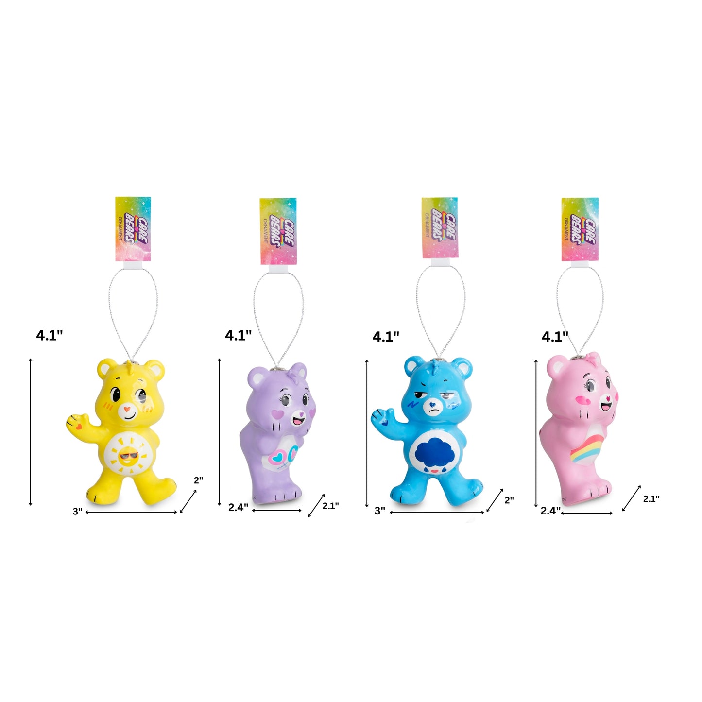 
                  
                    Care Bears Ornaments 4 pack Set
                  
                