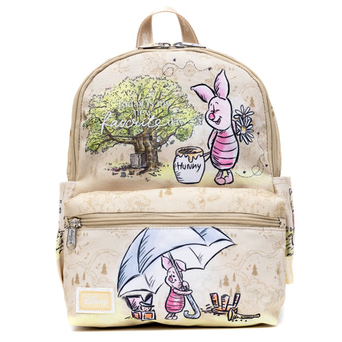 Disney Winnie the Pooh: Piglet 13-inch Nylon Mini Daypack
