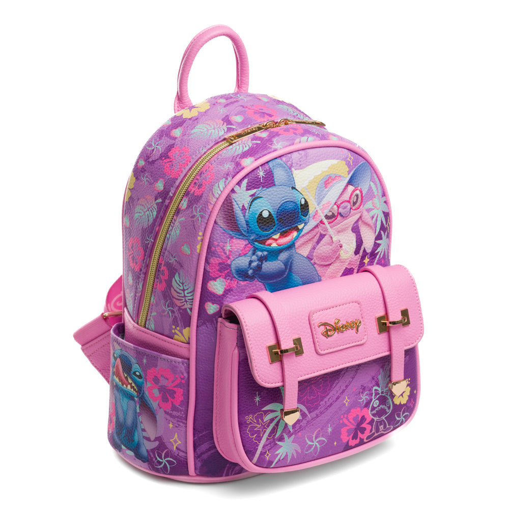 
                  
                    Disney's Lilo and Stitch -- Angel and Stitch WondaPop 11" Vegan Leather Fashion Mini Backpack (Copy)
                  
                