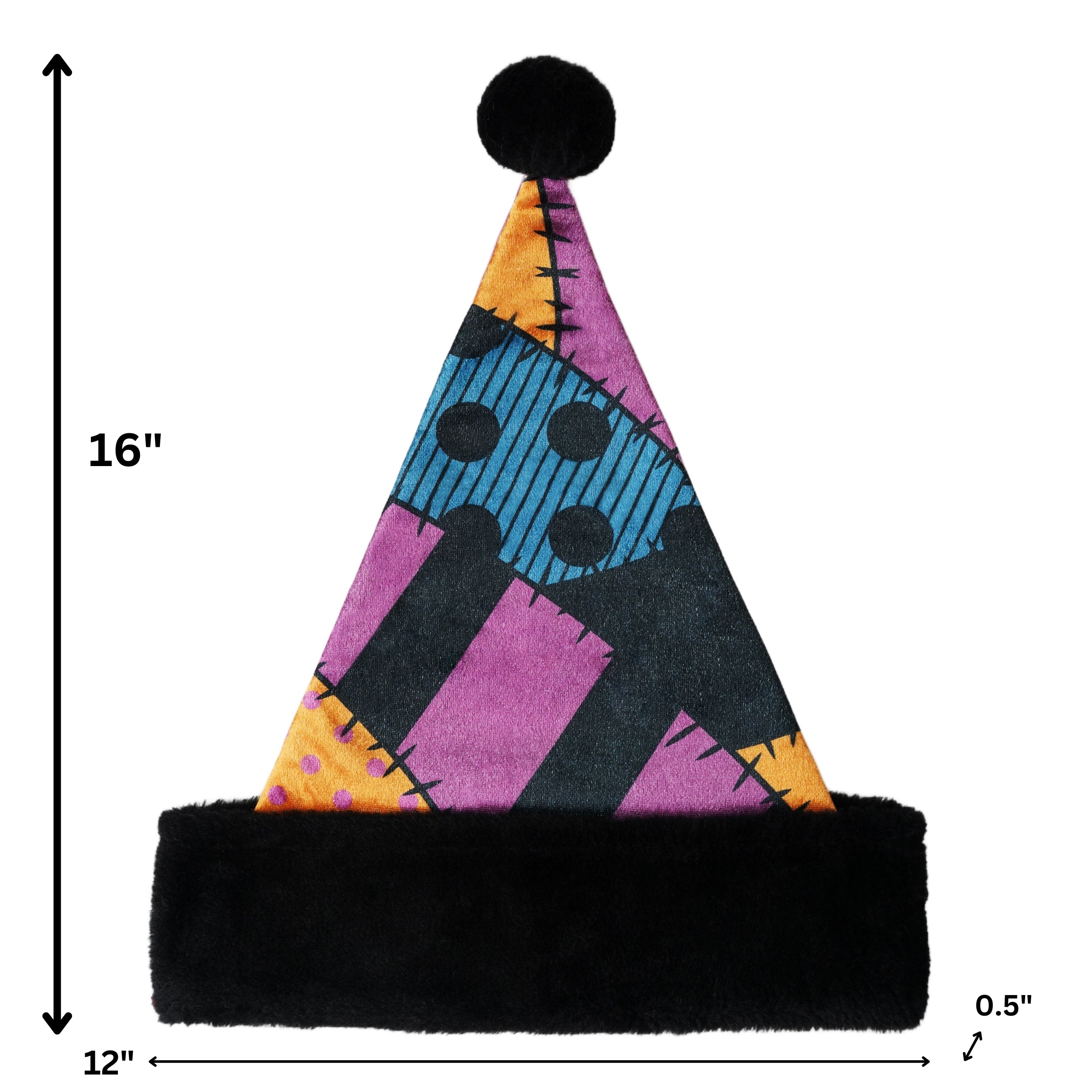 Disney The Nightmare Before Christmas Sally Patchwork Hat