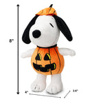 Snoopy in a Jack O Lantern Costume 8 inch Plush