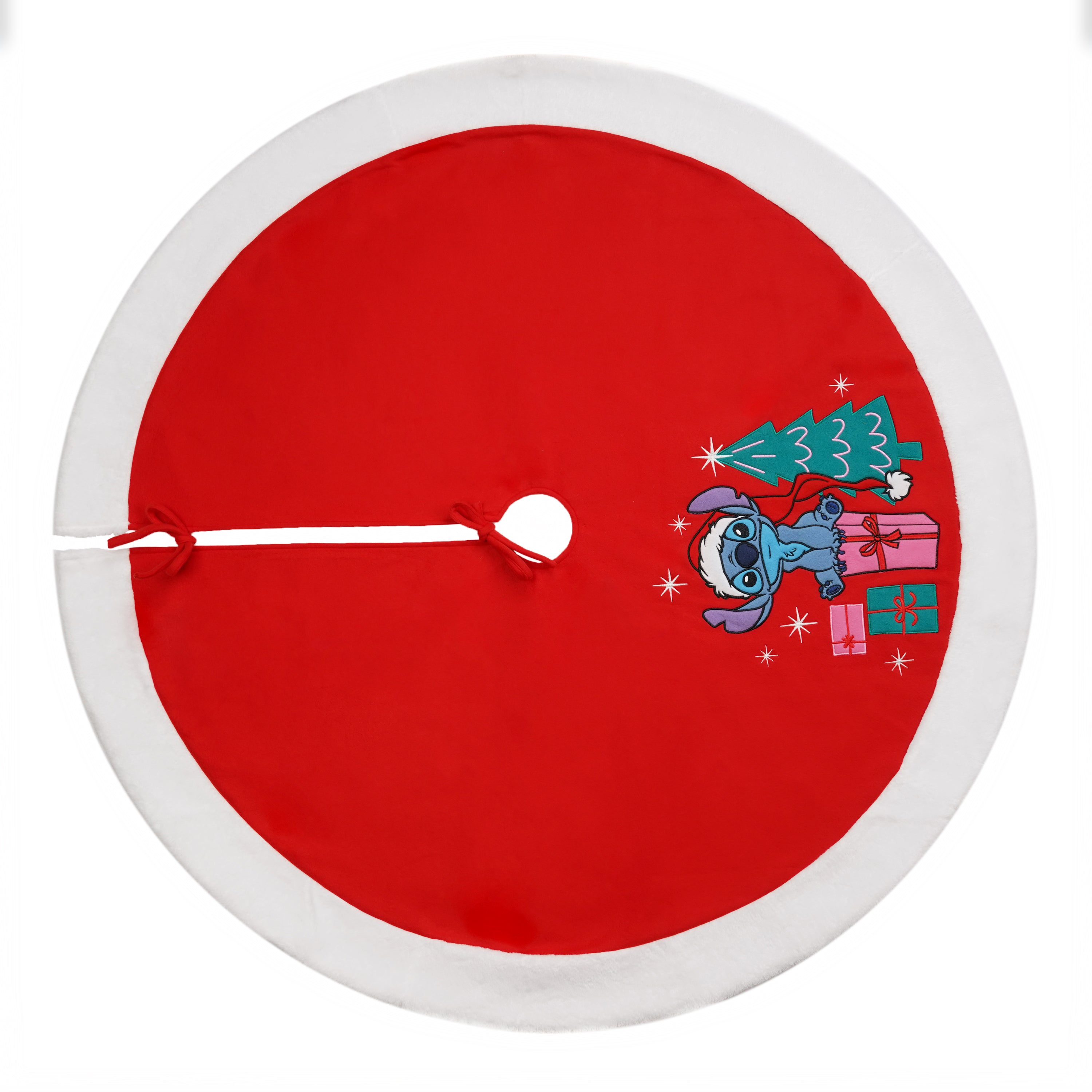Stitch from Lilo and Stitch Applique Christmas Tree Skirt