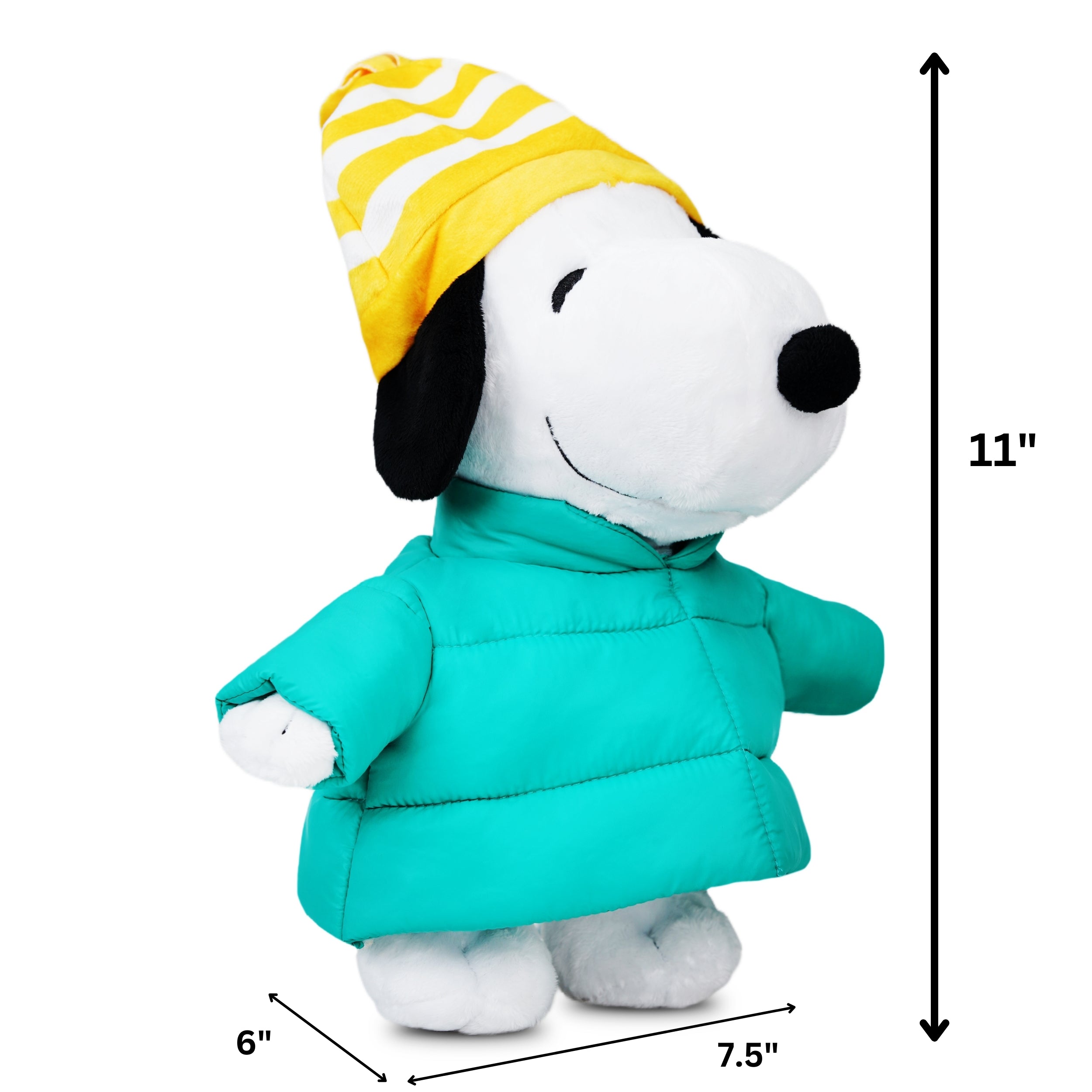 Snoopy in a Puffer Jacket 11 inch Plush – WondaPop