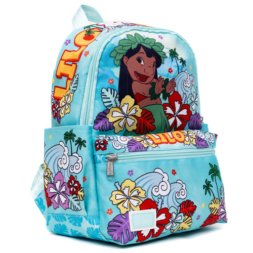 Disney Lilo and Stitch 13-inch Nylon Backpack
