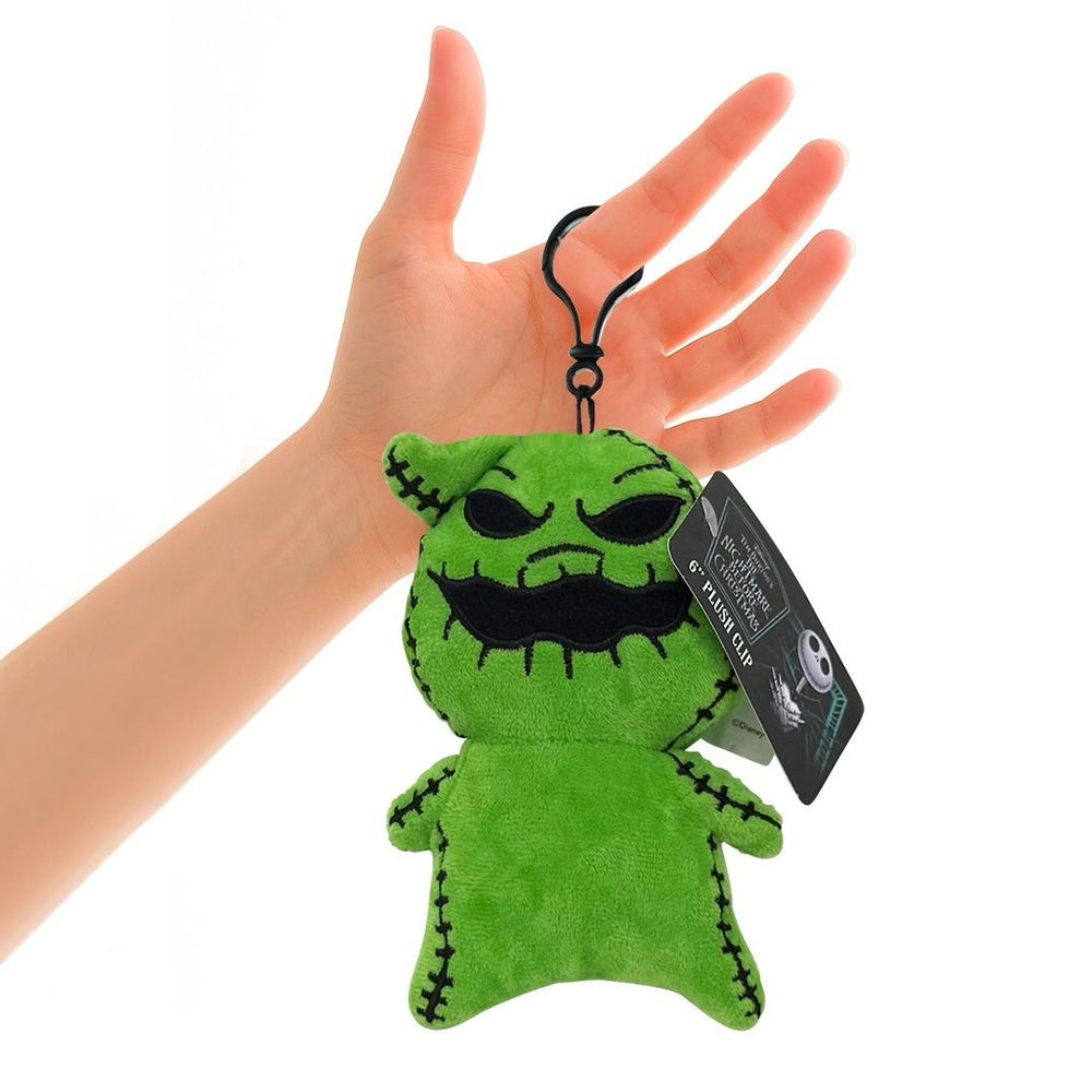 
                  
                    Disney The Nightmare Before Christmas 4-pack of 6 inch Plush Clips featuring Jack, Sally, Oogie Boogie and Zero
                  
                