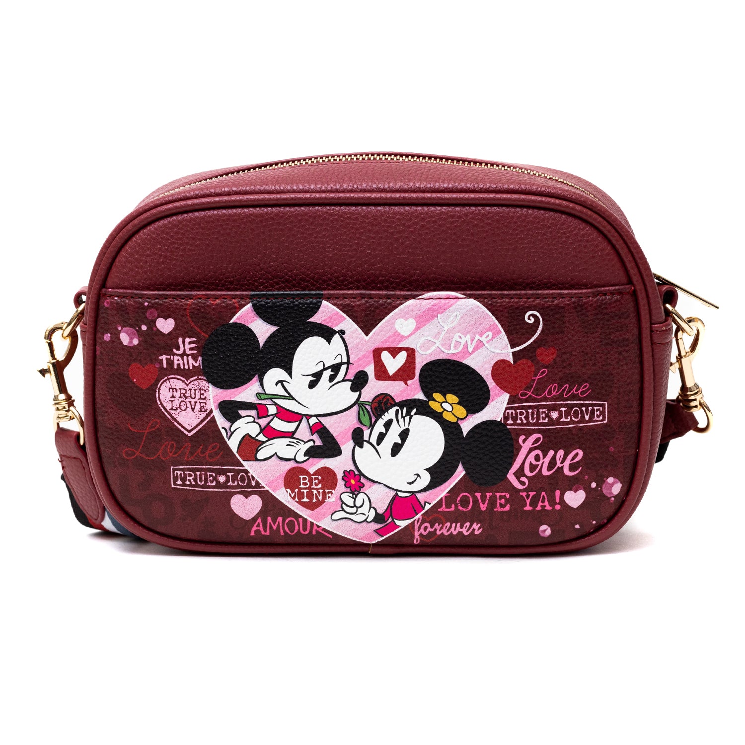 WondaPop Designer Series - Mickey and Minnie Crossbody/Shoulder Bag