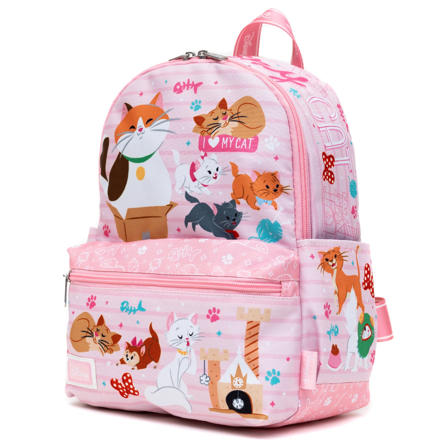 Disney Cats 13-inch Nylon Backpack