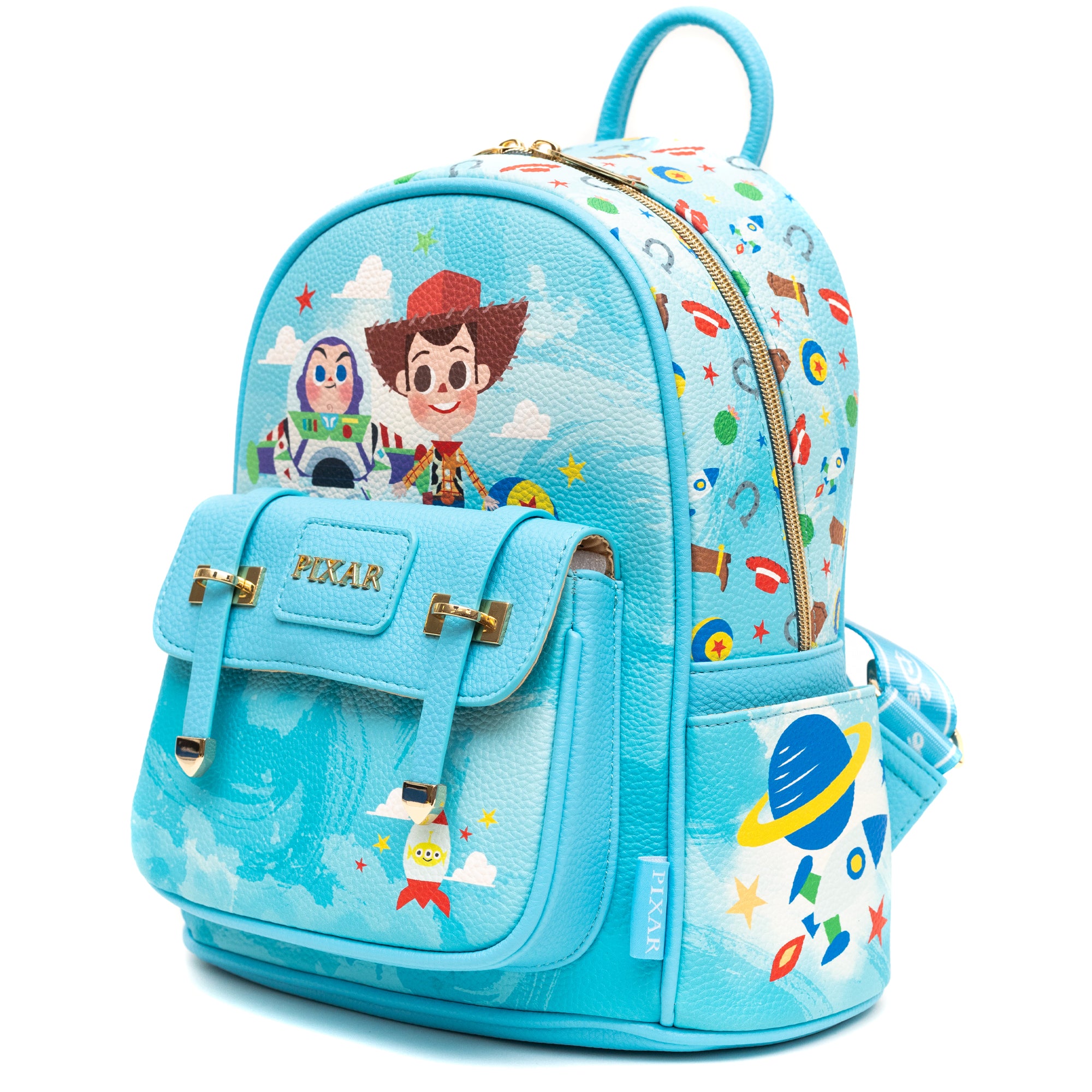 Disney Toy Story 11 Vegan Leather Fashion Mini Backpack - Wondapop