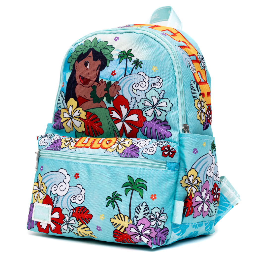 Disney Lilo and Stitch 13-inch Nylon Backpack