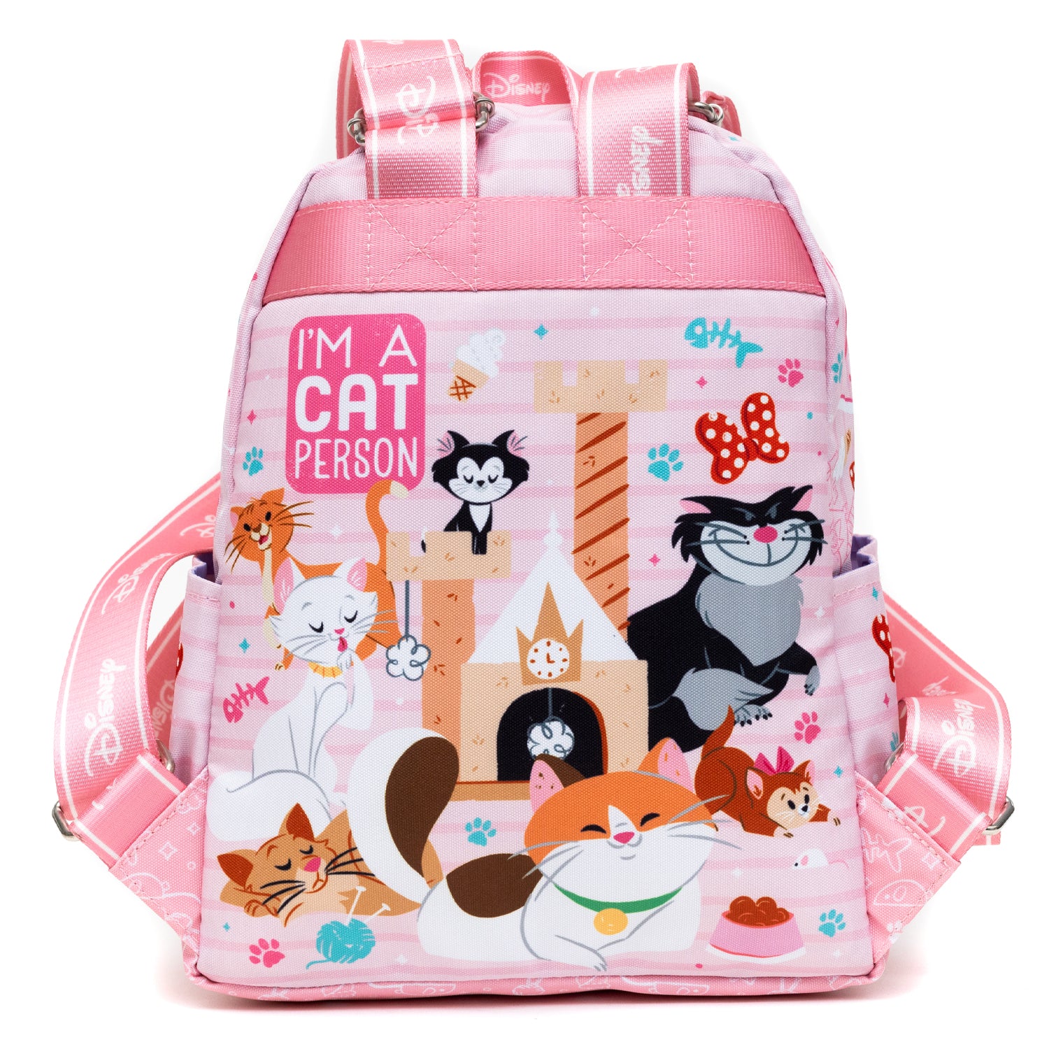 Disney Cats 13-inch Nylon Backpack