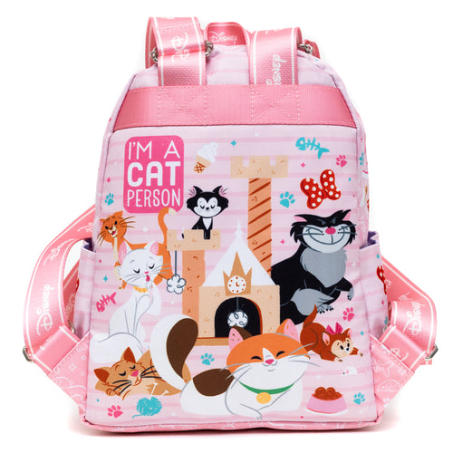 Disney Cats 13-inch Nylon Backpack
