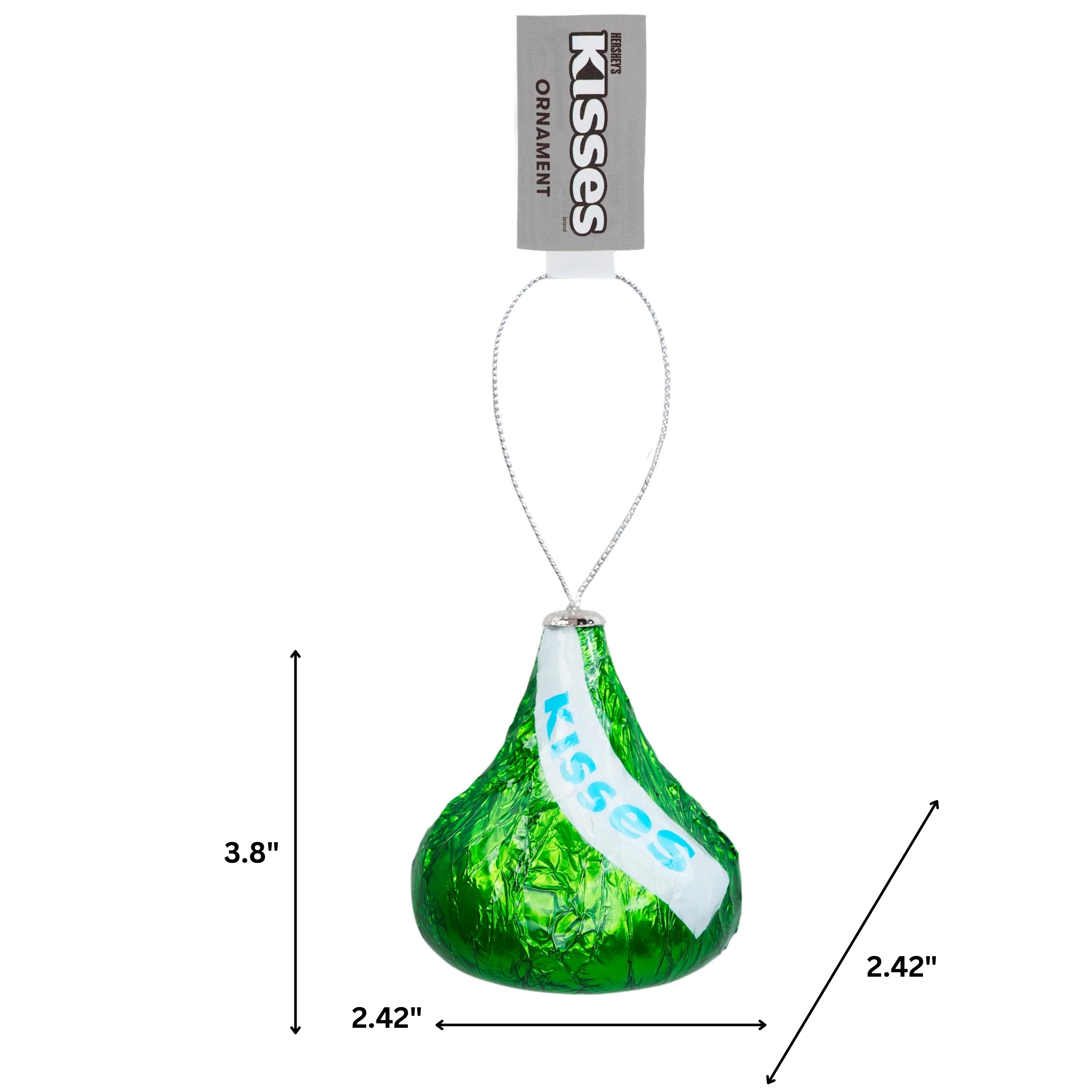Hershey's Kisses 3-pack Christmas Tree Ornament Set