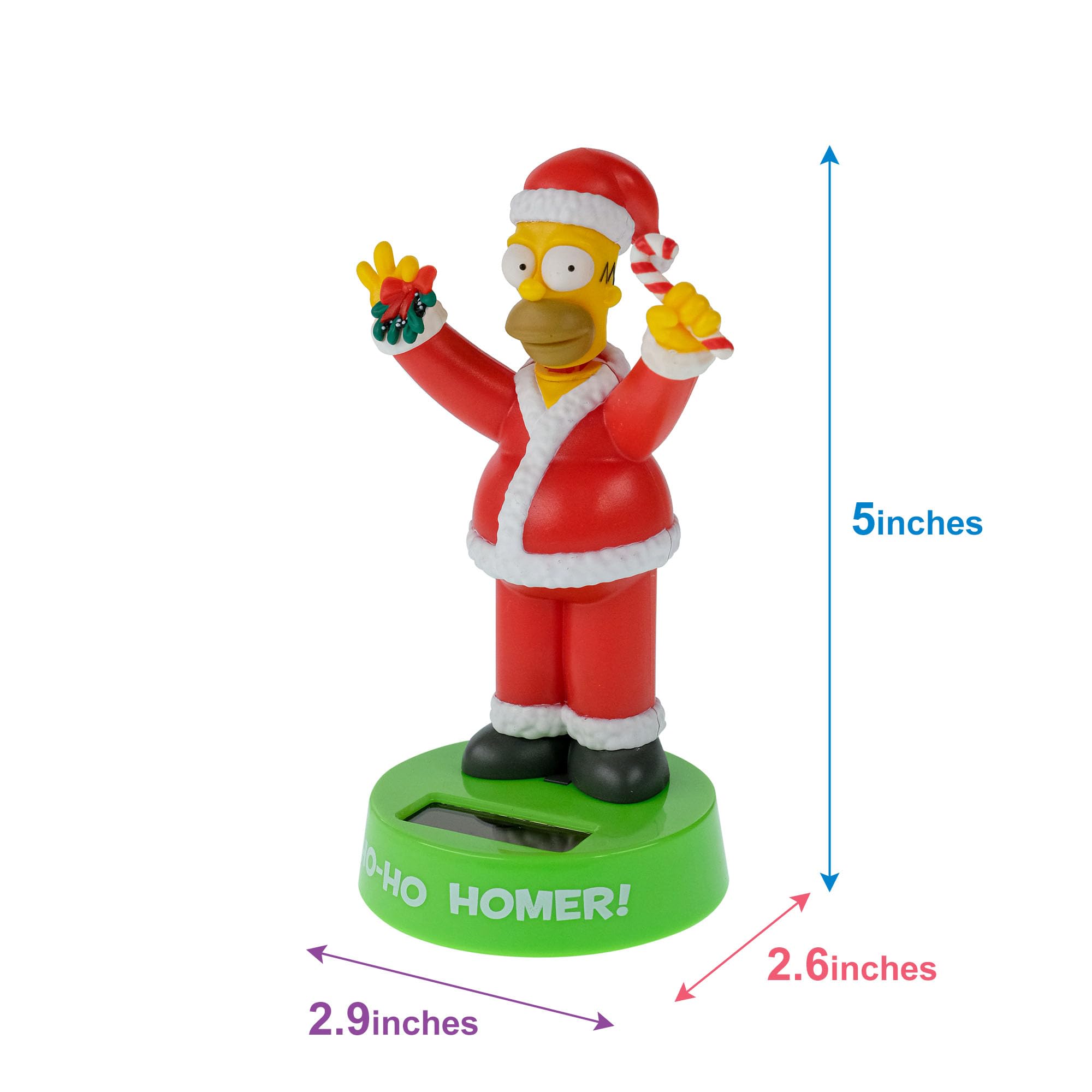 Homer Simpson Solar Bobblehead