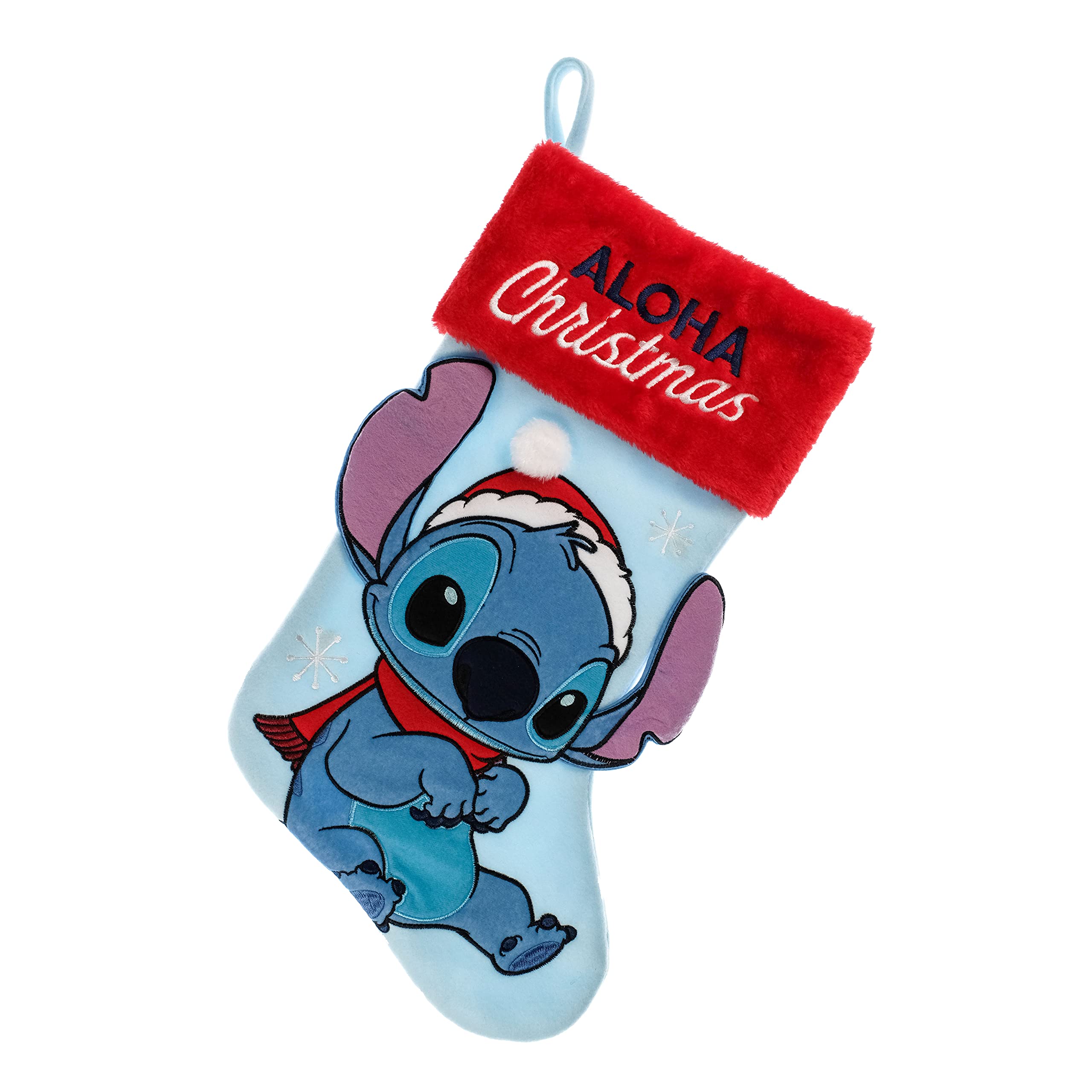 Stitch Applique Christmas Stocking