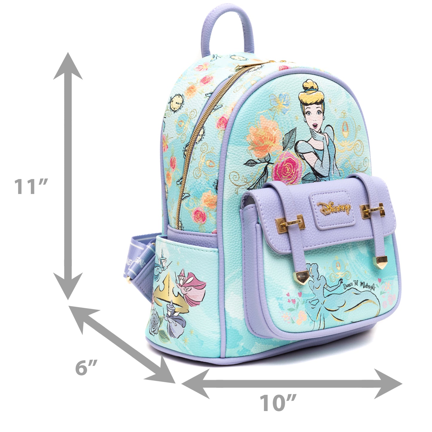 
                  
                    Cinderella WondaPop 11" Vegan Leather Fashion Mini Backpack
                  
                