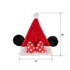 Disney Minnie Mouse Embroidered Christmas Hat