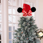 Disney Minnie Mouse Embroidered Christmas Hat