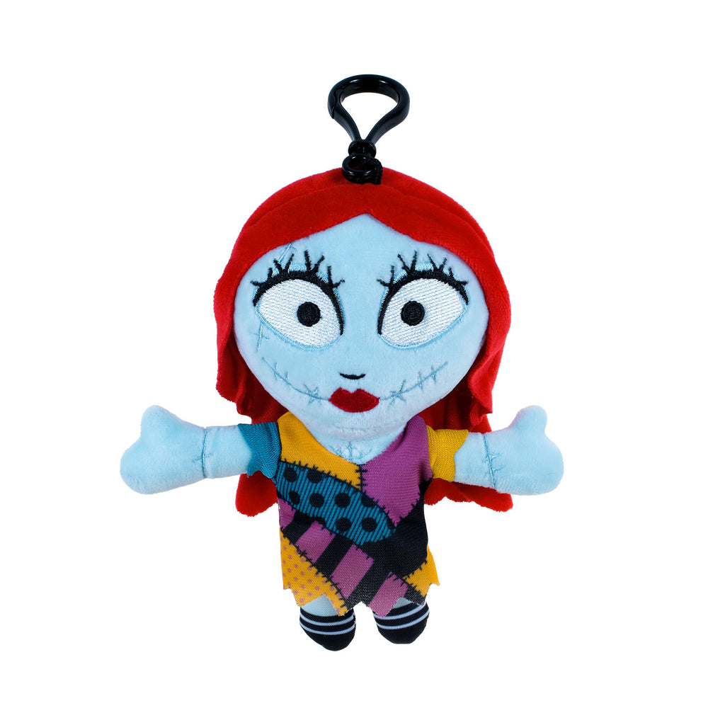 Disney The Nightmare Before Christmas 4-pack of 6 inch Plush Clips featuring Jack, Sally, Oogie Boogie and Zero