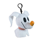 Disney The Nightmare Before Christmas 4-pack of 6 inch Plush Clips featuring Jack, Sally, Oogie Boogie and Zero