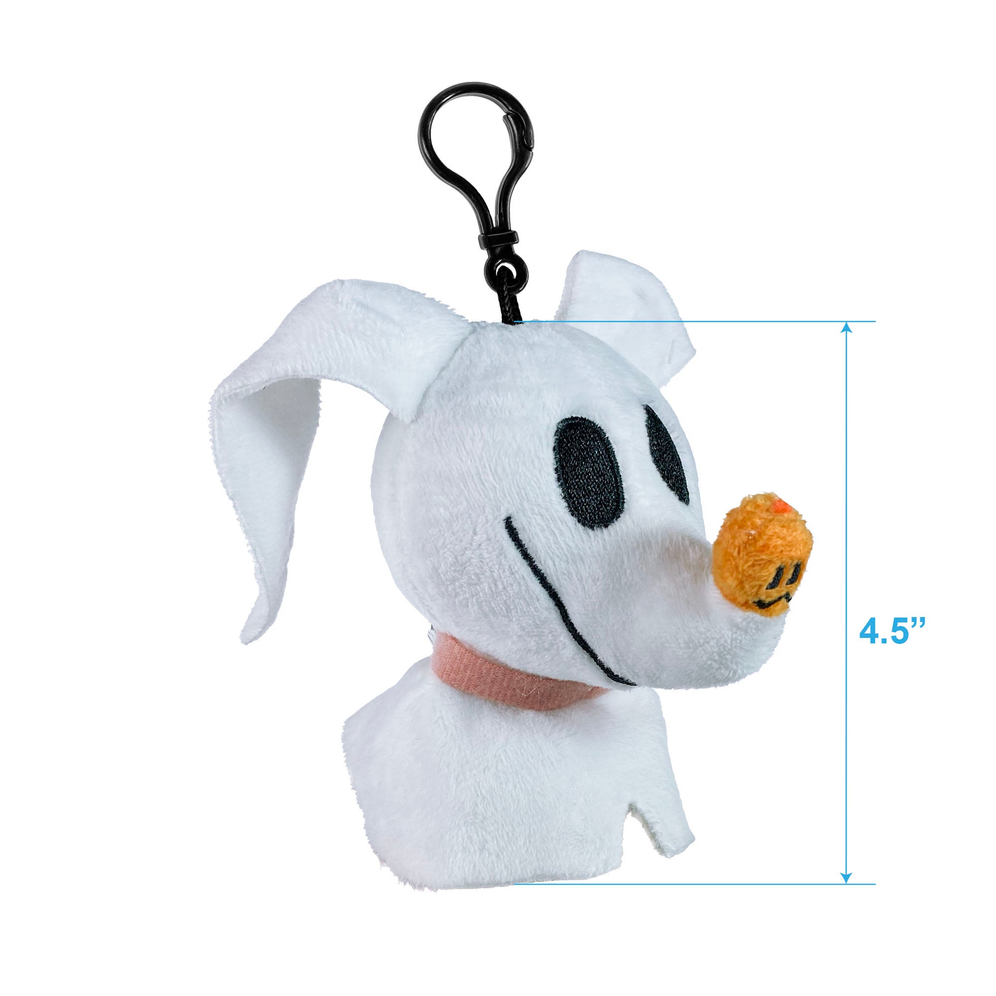 Disney The Nightmare Before Christmas 4-pack of 6 inch Plush Clips featuring Jack, Sally, Oogie Boogie and Zero