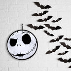 Disney The Nightmare Before Christmas 12 inch round metal sign featuring Jack Skellington