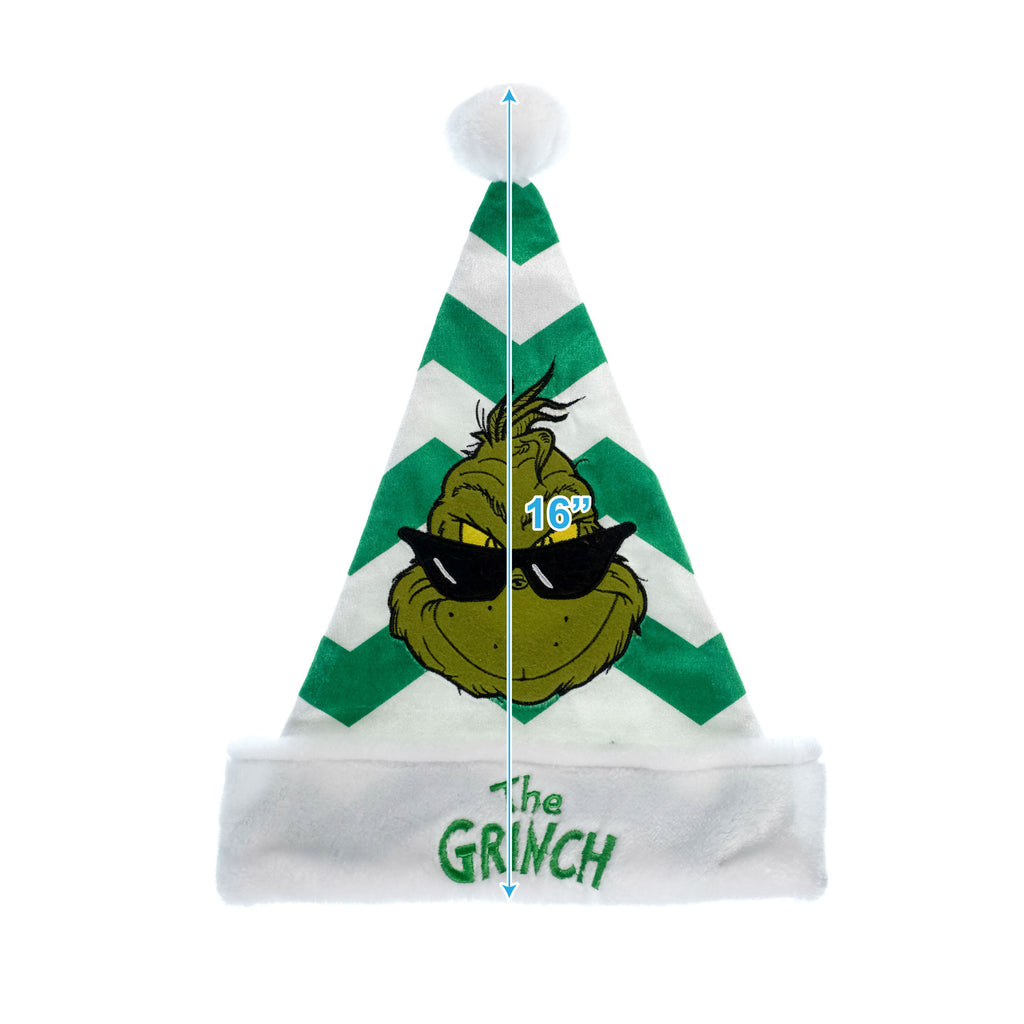 The Grinch Green Stripe Christmas Hat