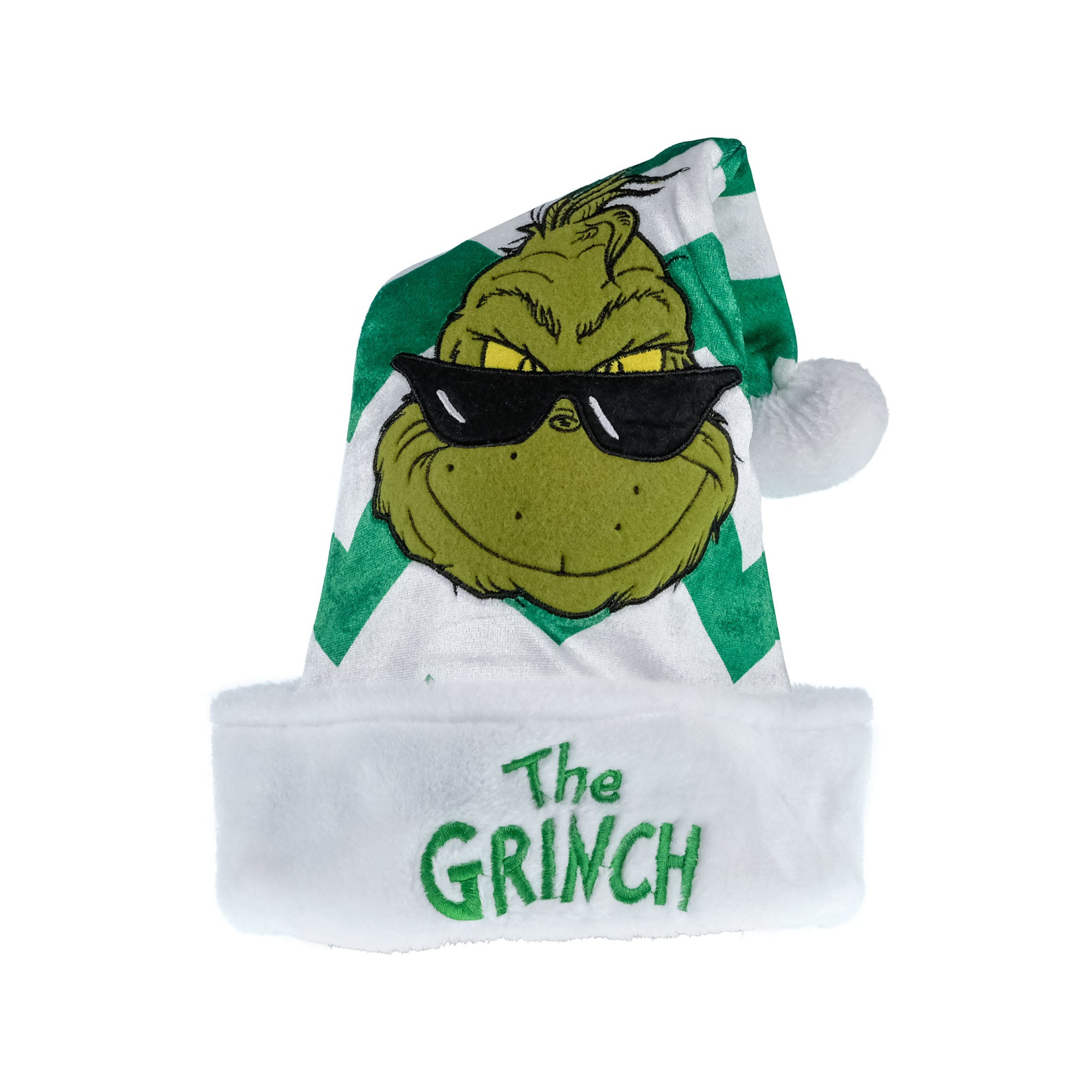 The Grinch Green Stripe Christmas Hat