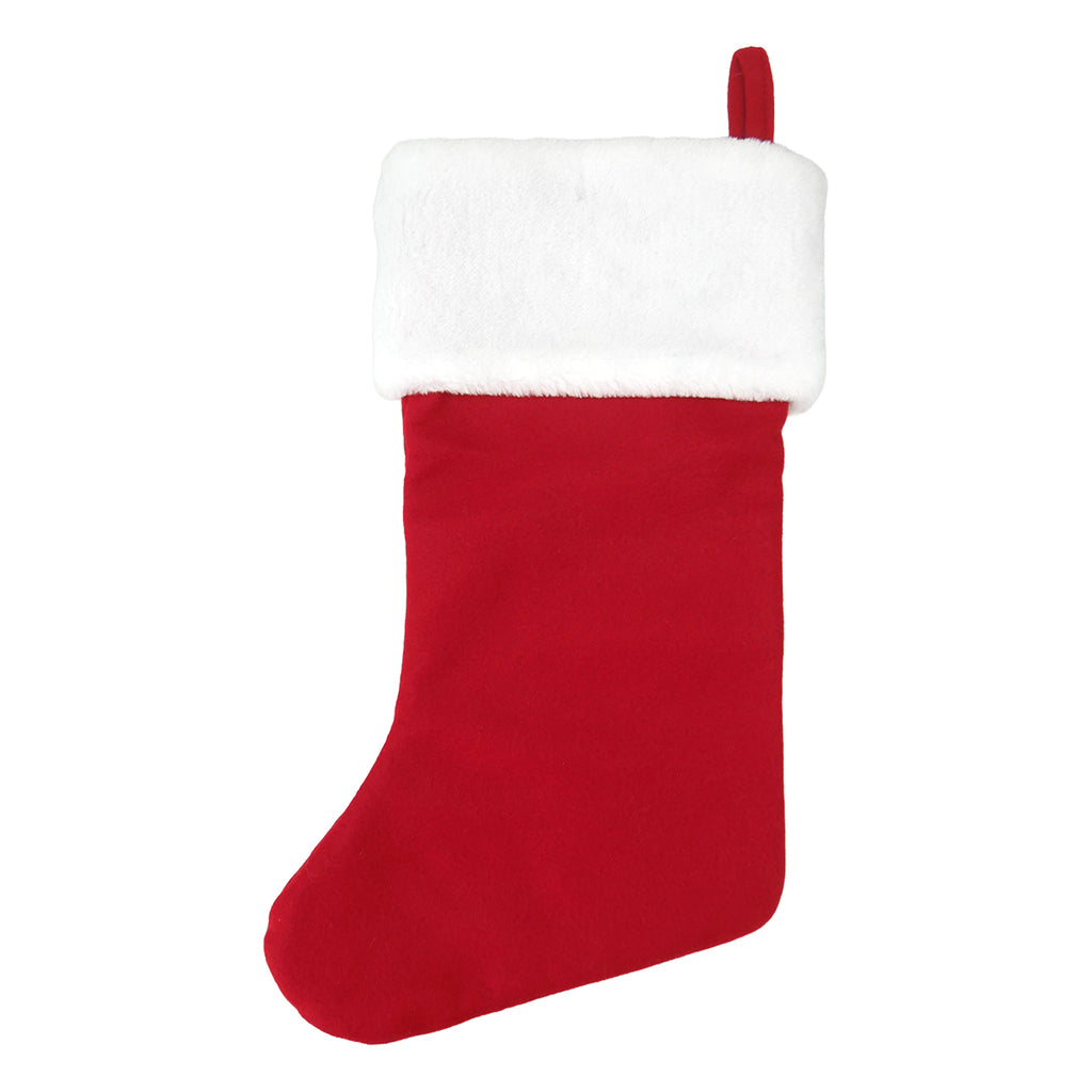 Stitch among Snowflakes 20 inch Applique Christmas Stocking