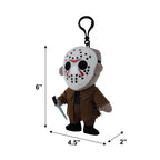 Horror 3-pack of 6 inch Plush Clips featuring Freddy, Jason and Pennywise