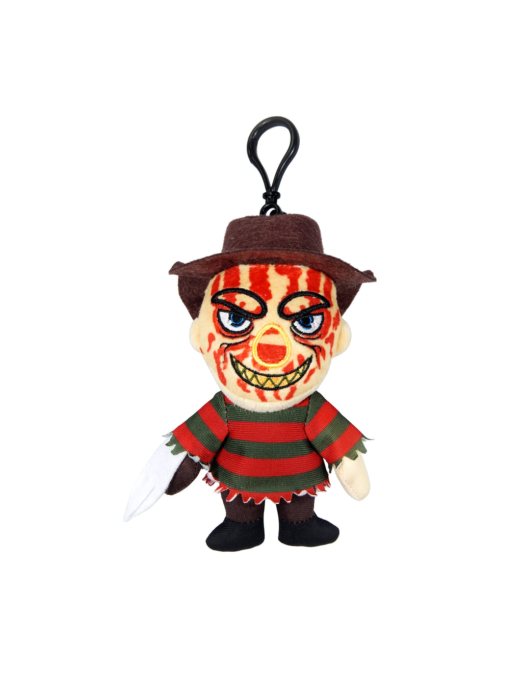 Horror 3-pack of 6 inch Plush Clips featuring Freddy, Jason and Pennywise