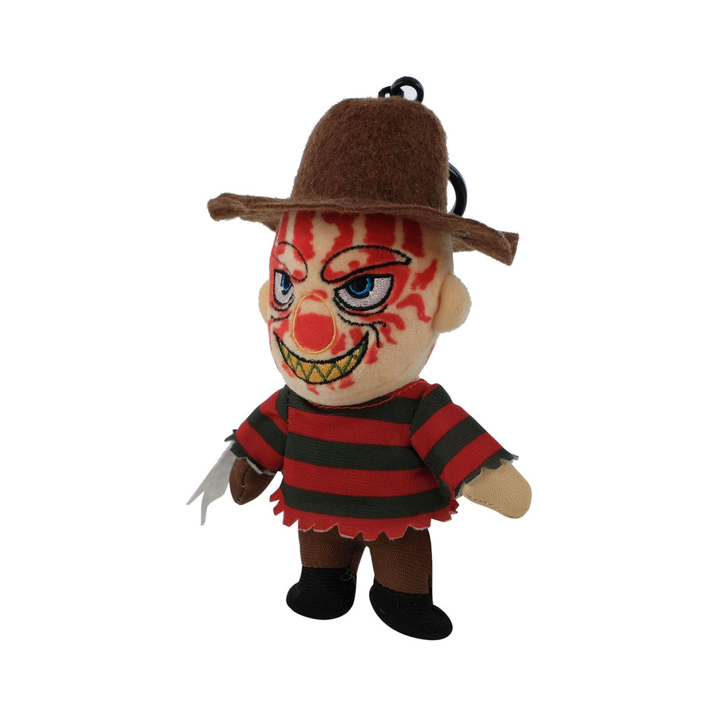 Horror 3-pack of 6 inch Plush Clips featuring Freddy, Jason and Pennywise