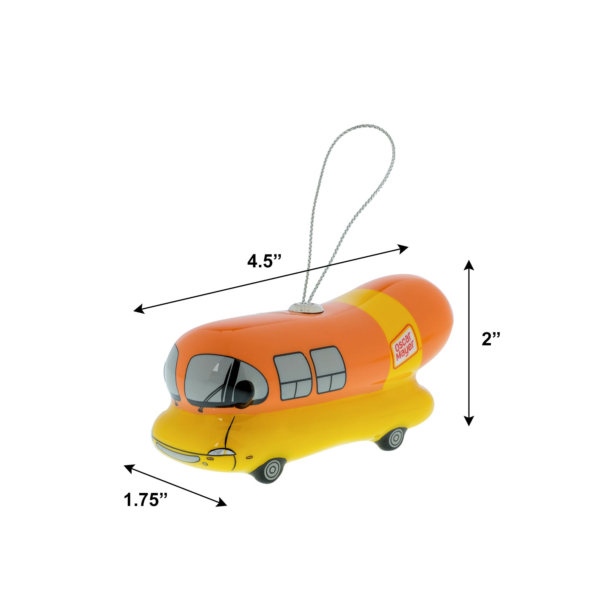 Oscar Mayer Wienermobile Christmas Tree Ornament