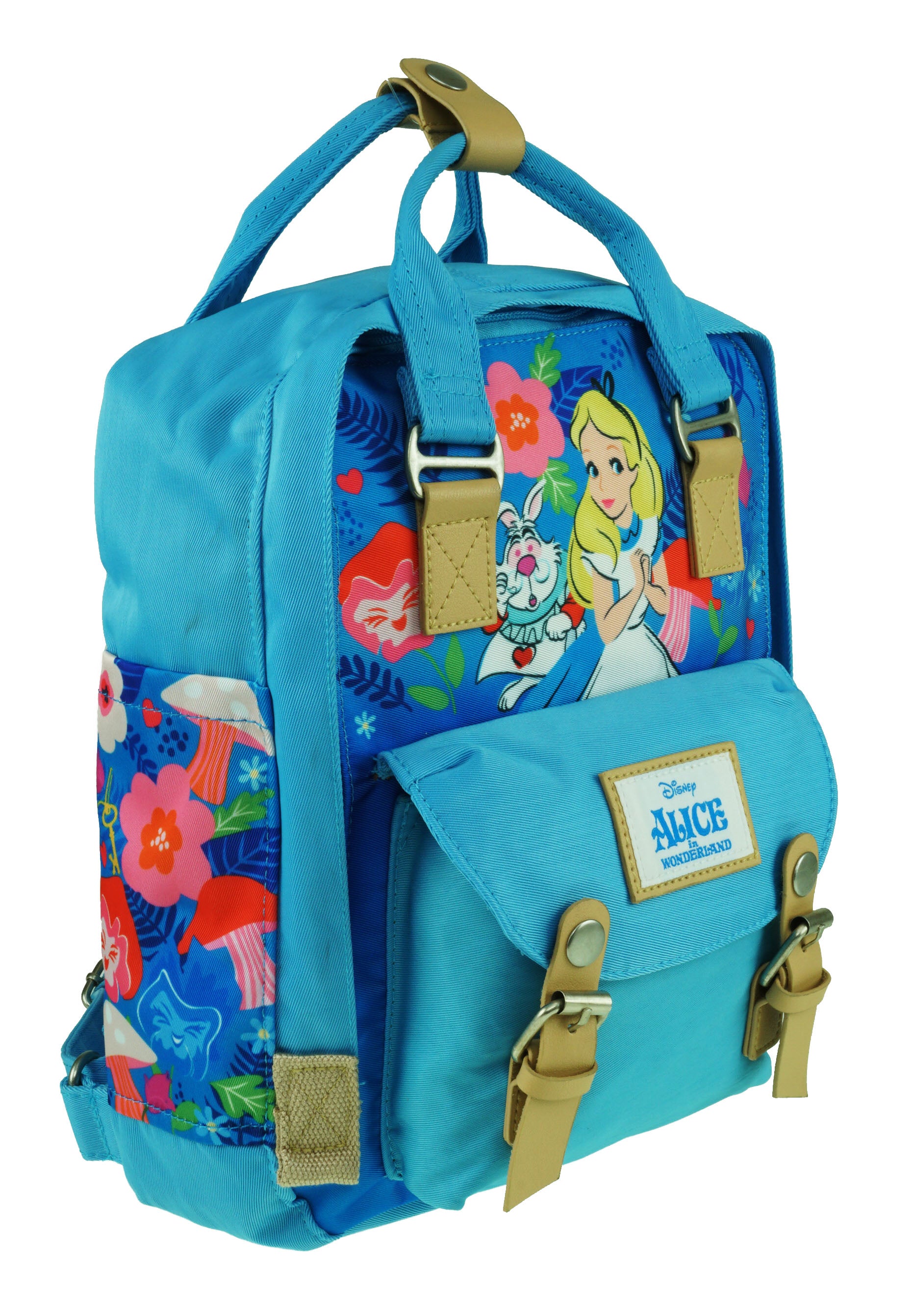 Alice in Wonderland 12" Nylon Backpack