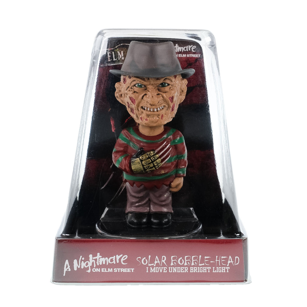 Nightmare on Elm Street Freddy Solar Bobblehead
