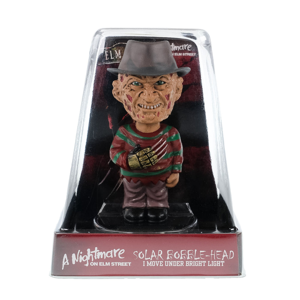 
                  
                    Nightmare on Elm Street Freddy Solar Bobblehead
                  
                