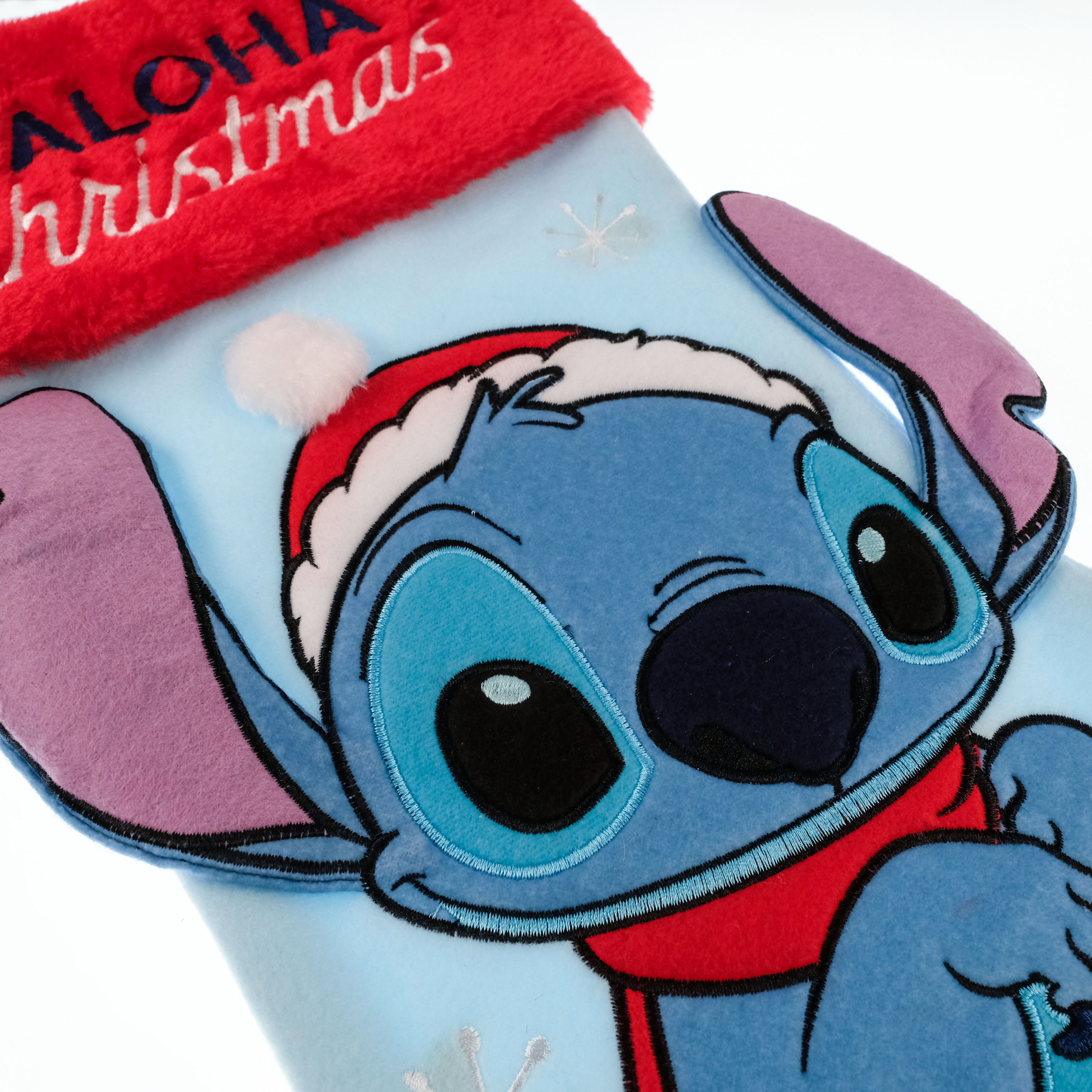 Stitch Applique Christmas Stocking