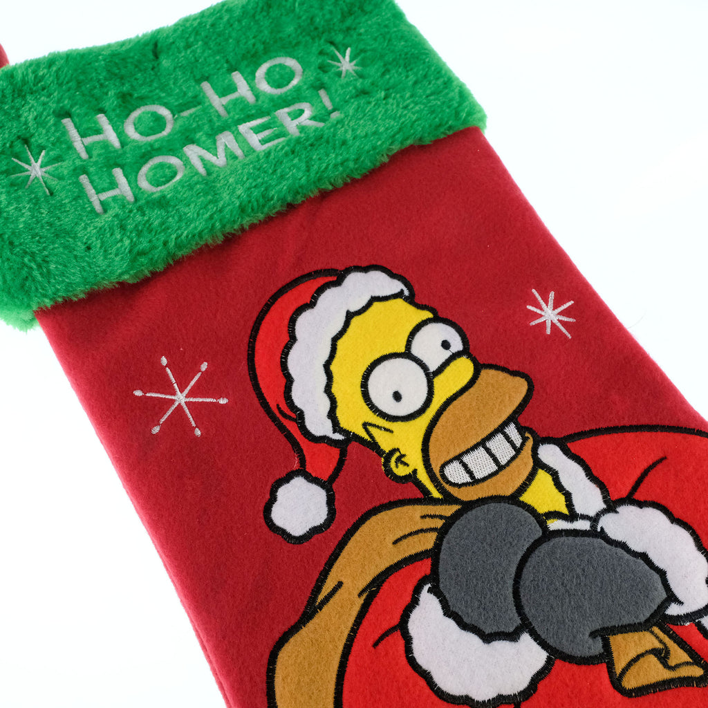 The Simpsons Appliqué Christmas Stocking