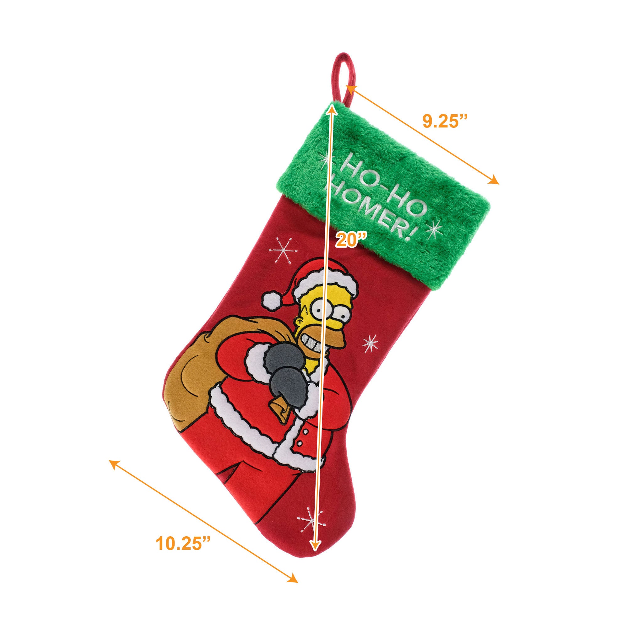 The Simpsons Appliqué Christmas Stocking